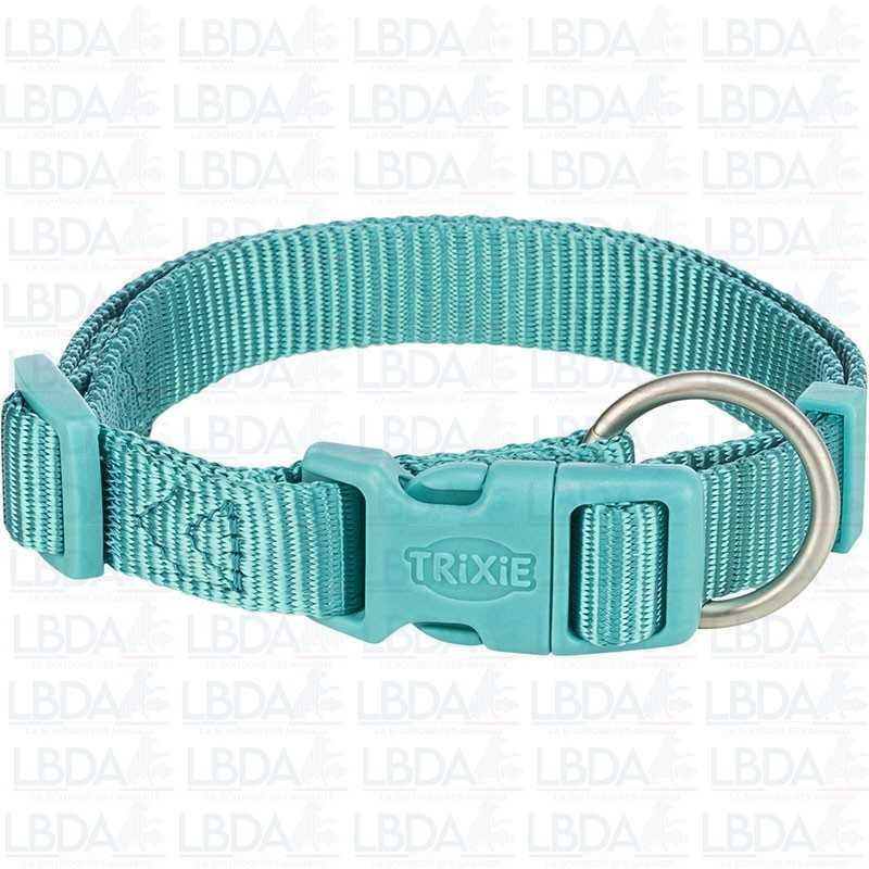 Collar para perro TRIXIE Premium - Color aguamarina Collar para perro TRIXIE Premium - Color aguamarina