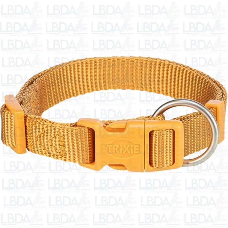 TRIXIE Premium Hundehalsband - Curryfarbe