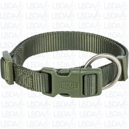 Collar premium para perros TRIXIE - Verde oliva