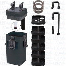 AQUA NOVA Filtre Externe XCF-2400 + Lampe UV