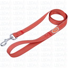 Guinzaglio riflettente per cani - Rosso %separator% PETNOVA
