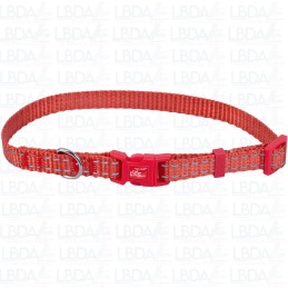 PETNOVA Reflektierendes Hundehalsband – Rot