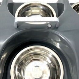 Comedero para cachorros de 6 tazones