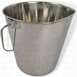 TOPMAST %separator% Secchio in acciaio inox a parete piatta