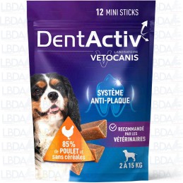 VETOCANIS Snack antitartaro - Cani di piccola taglia 2-10 kg