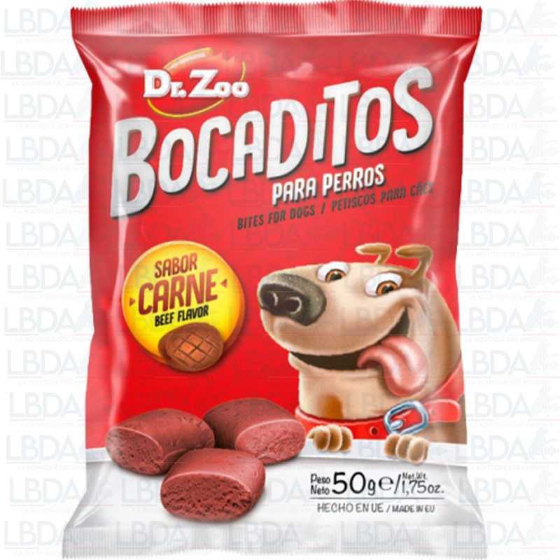 Bocconcini per cani Dr. Zoo - Bocaditos al gusto di manzo
