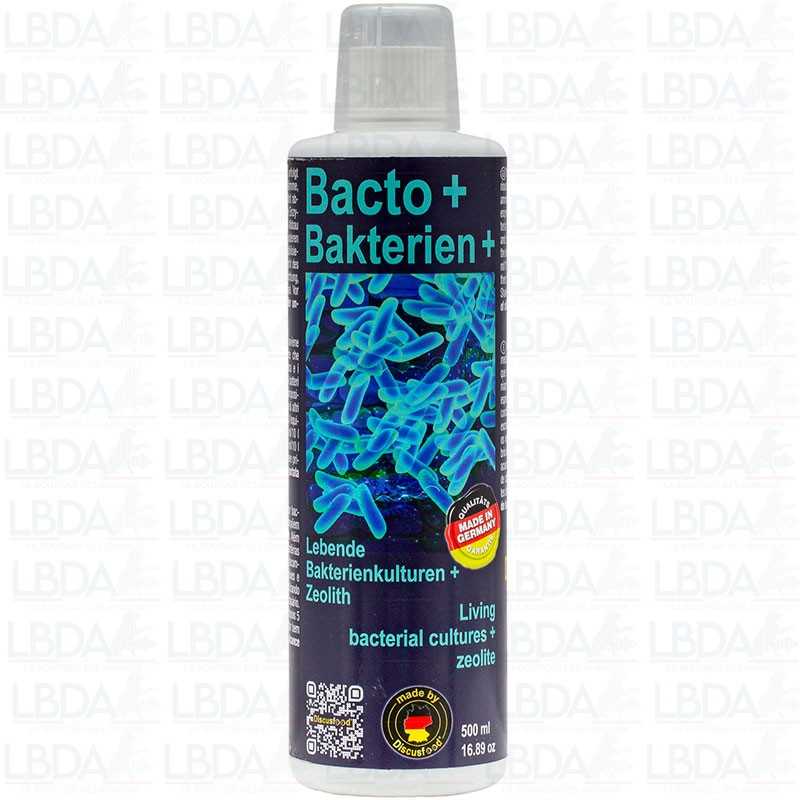 DISCUSFOOD Bacto+ 500 ml - Aquarium Water Conditioner