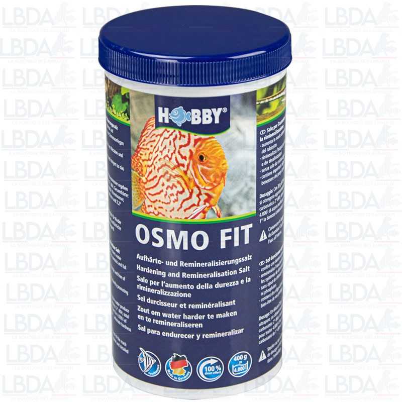 Sal remineralizante HOBBY Osmo Fit 400 g - Acuario