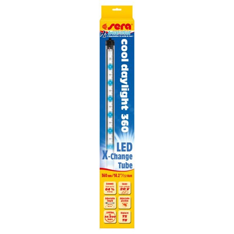 SERA Led X-Change Tube Cool Daylight 360 mm 7.2 watts