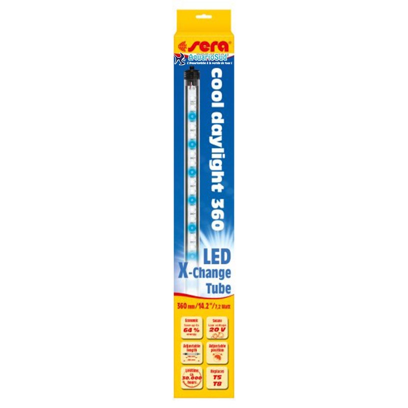 Tubo SERA Led X-Change Luz fría diurna 360 mm 7,2 W Tubo SERA Led X-Change Luz fría diurna 360 mm 7,2 W