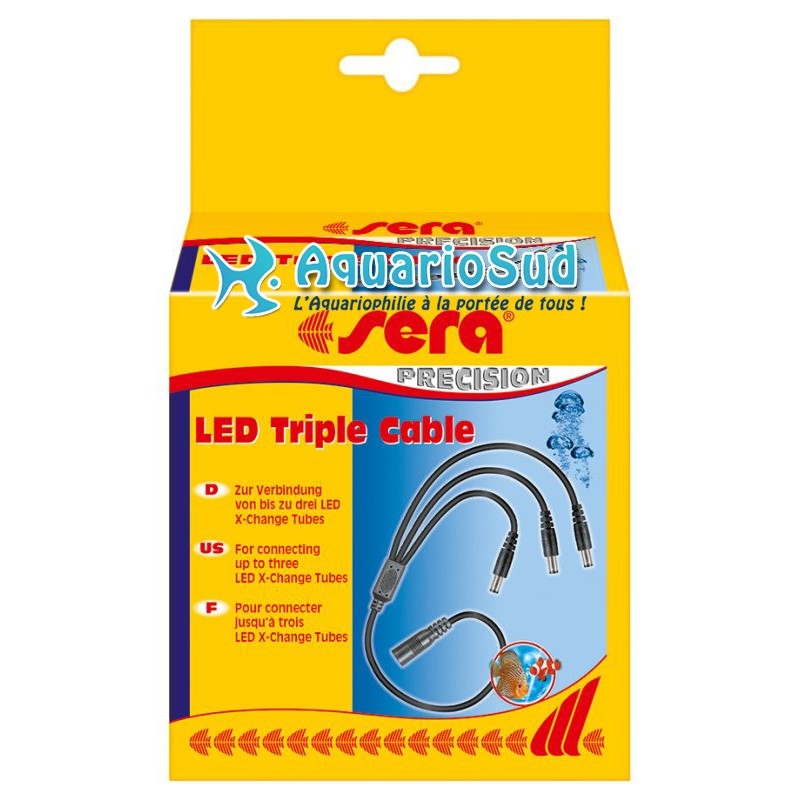 SERA Led Triple Câble - éclairage aquarium