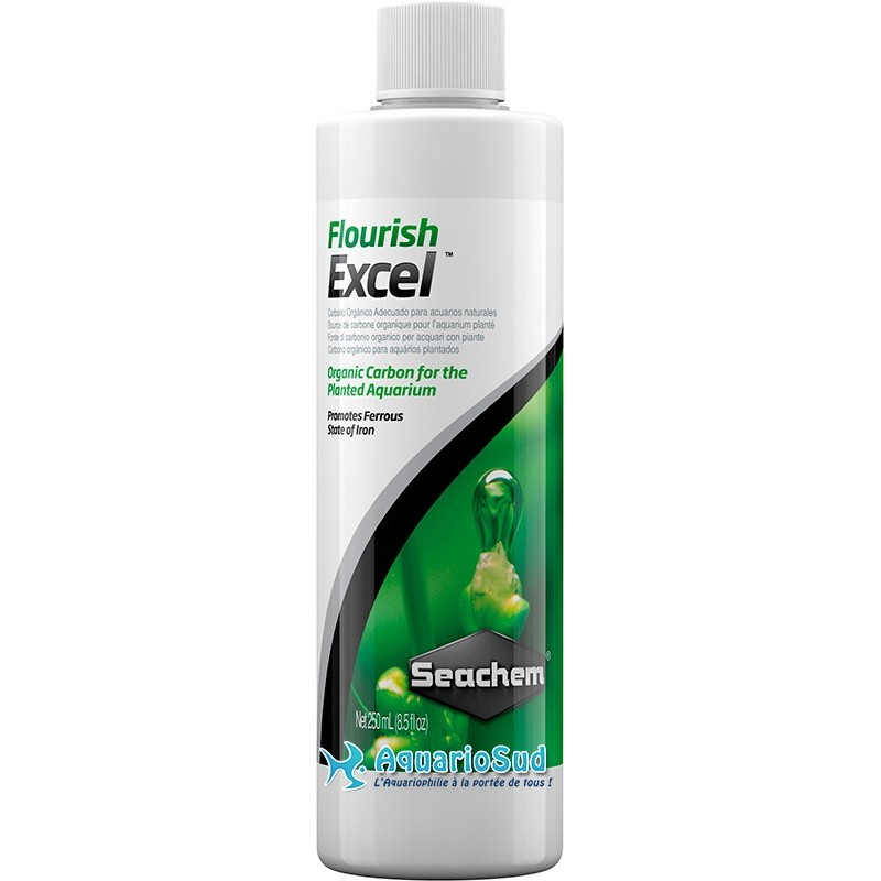 SEACHEM Flourish Excel est du Carbone liquide - Flacon de 250 ml